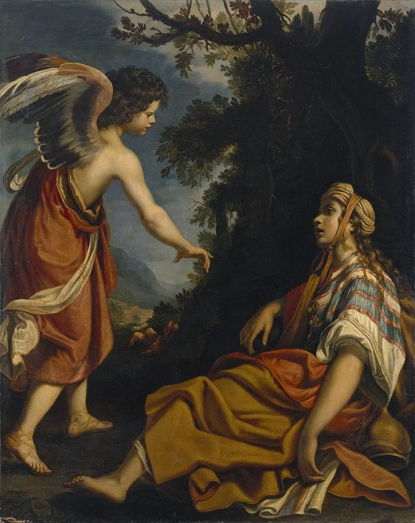 Agar nel deserto - Hermitage, San Pietroburgo